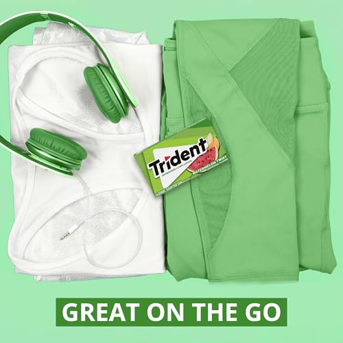 Trident Sugar Free Gum, Watermelon Twist Flavor, 3 Packs (42 Pieces Total)