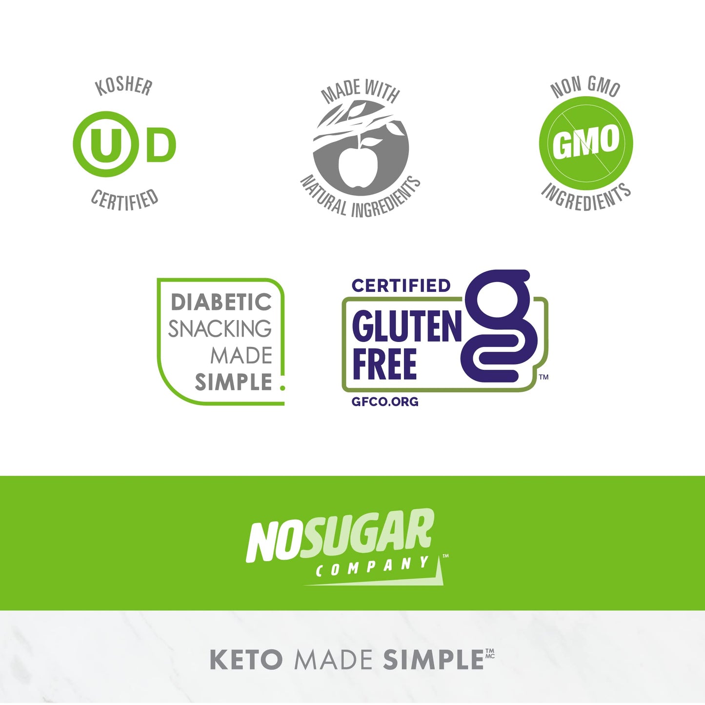 No Sugar Keto Bar Snack, Fudge Brownie, 12 x 1.41oz Bars - Low Carb No Sugar Keto Snack Food with Keto Friendly Macros, 3g Net Carb, 9g Plant Based Protein, 13g Healthy Fat, Sugar Free (0g)