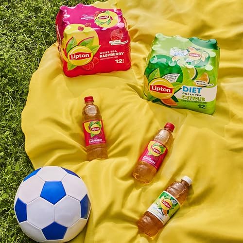 Lipton Diet Green Tea Citrus, 16.9 Fl Oz Bottles (Pack of 12)
