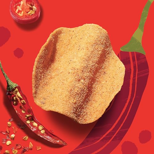 Wilde Protein Chips Spicy Variety Pack, Buffalo, Spicy Queso, Nashville Hot, Gluten Free Keto Chips Made With Real Ingredients, Protein Snacks, Pack of 12