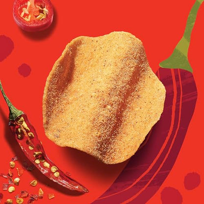 Wilde Protein Chips Spicy Variety Pack, Buffalo, Spicy Queso, Nashville Hot, Gluten Free Keto Chips Made With Real Ingredients, Protein Snacks, Pack of 12