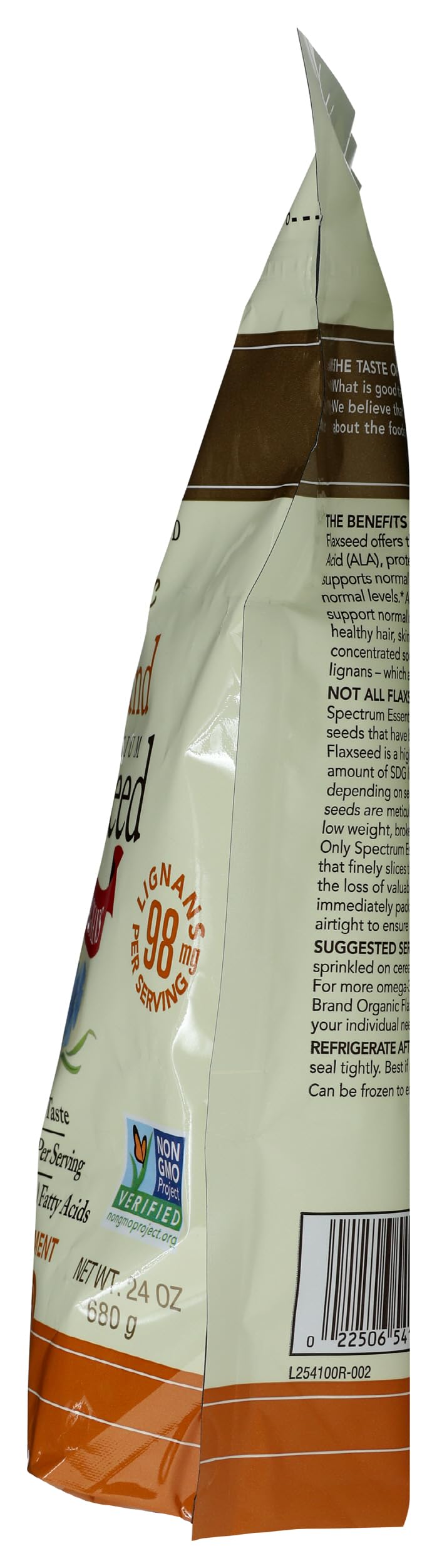 Spectrum Essentials Organic Ground Premium Flaxseed, 24 Oz