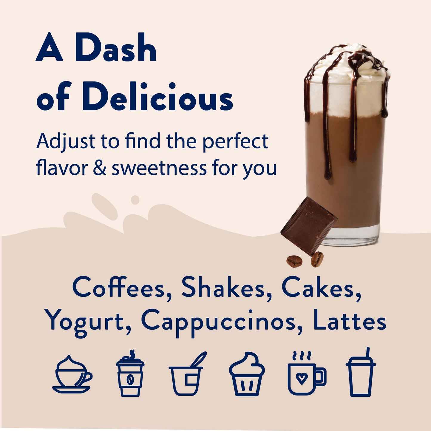 Jordan's Skinny Syrups Sugar Free Syrup, Chocolate Mocha Syrup, 12.6 oz, Zero Sugar and Zero Calorie Flavoring for Coffee, Protein Shake, Cocktail or Mocktail Drinks and More, Naturally Sweetened Line