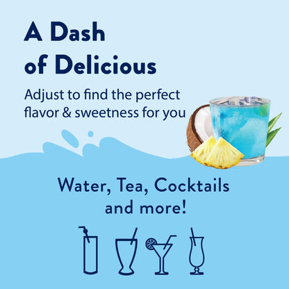 Jordan's Skinny Mixes Sugar Free Syrup, Mermaid Flavor, Fruit Flavored Water Enhancer, Drink Mix for Ice Tea, Lemonade & More, Zero Calorie Flavoring, Keto Friendly, 25.4 Fl Oz, 1 Pack
