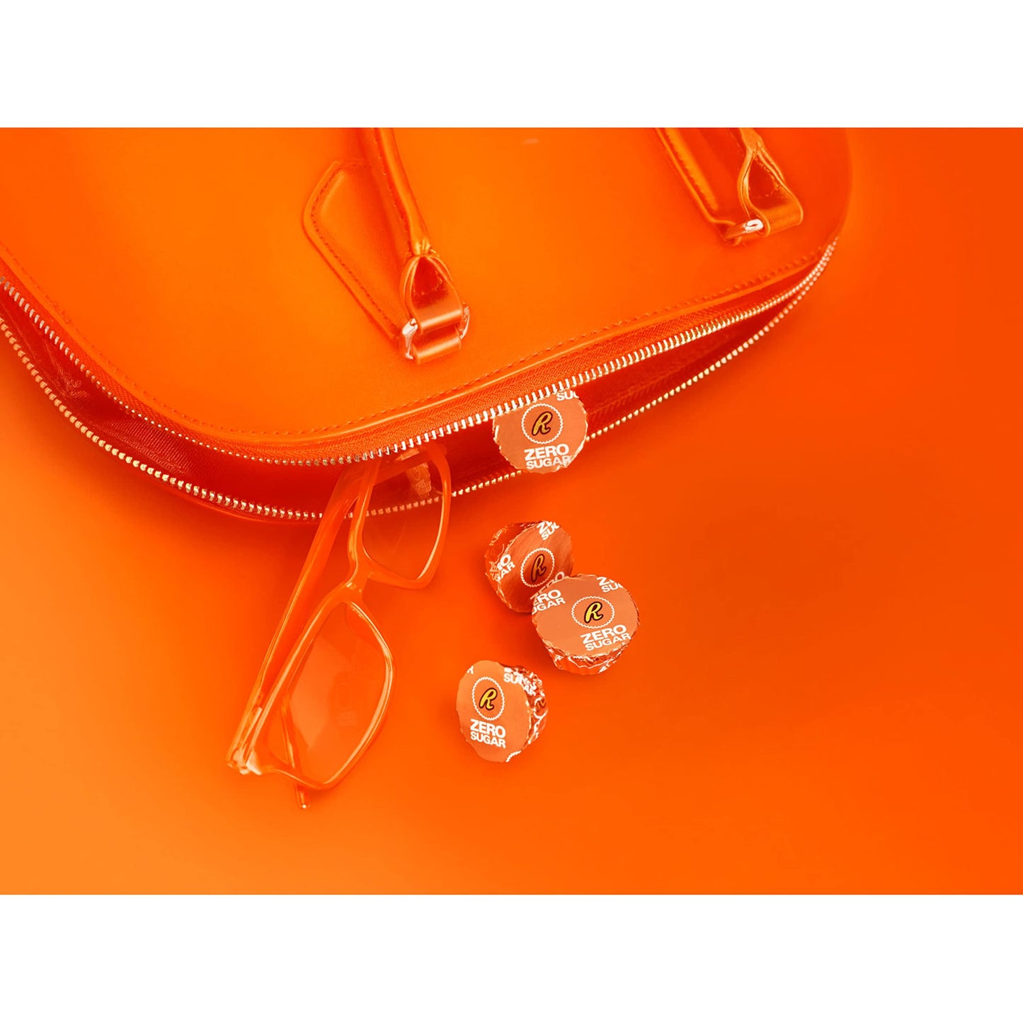 REESE'S Zero Sugar Miniatures Chocolate Peanut Butter Cups, Candy Bag, 5.1 oz