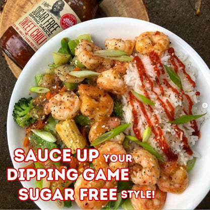 G Hughes Sugar Free, Sweet Chili Sauce - Gluten Free Dipping Sauces, Sugar Free Sauce, No Sugar Hot Sauce, Low Carb Red Chili Sauce, Spicy Chili Sauce - 18 oz (3 Pack)