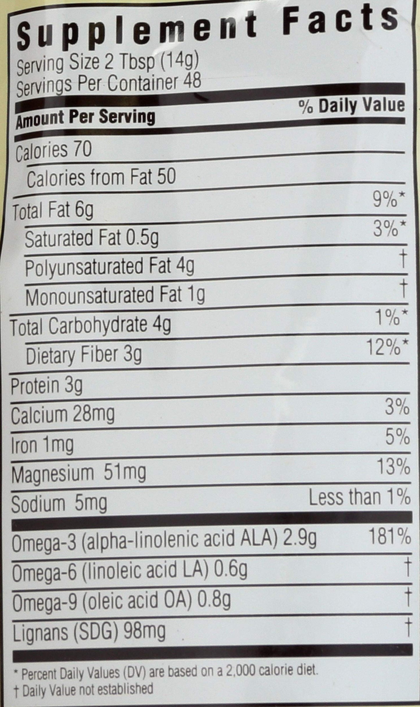 Spectrum Essentials Organic Ground Premium Flaxseed, 24 Oz