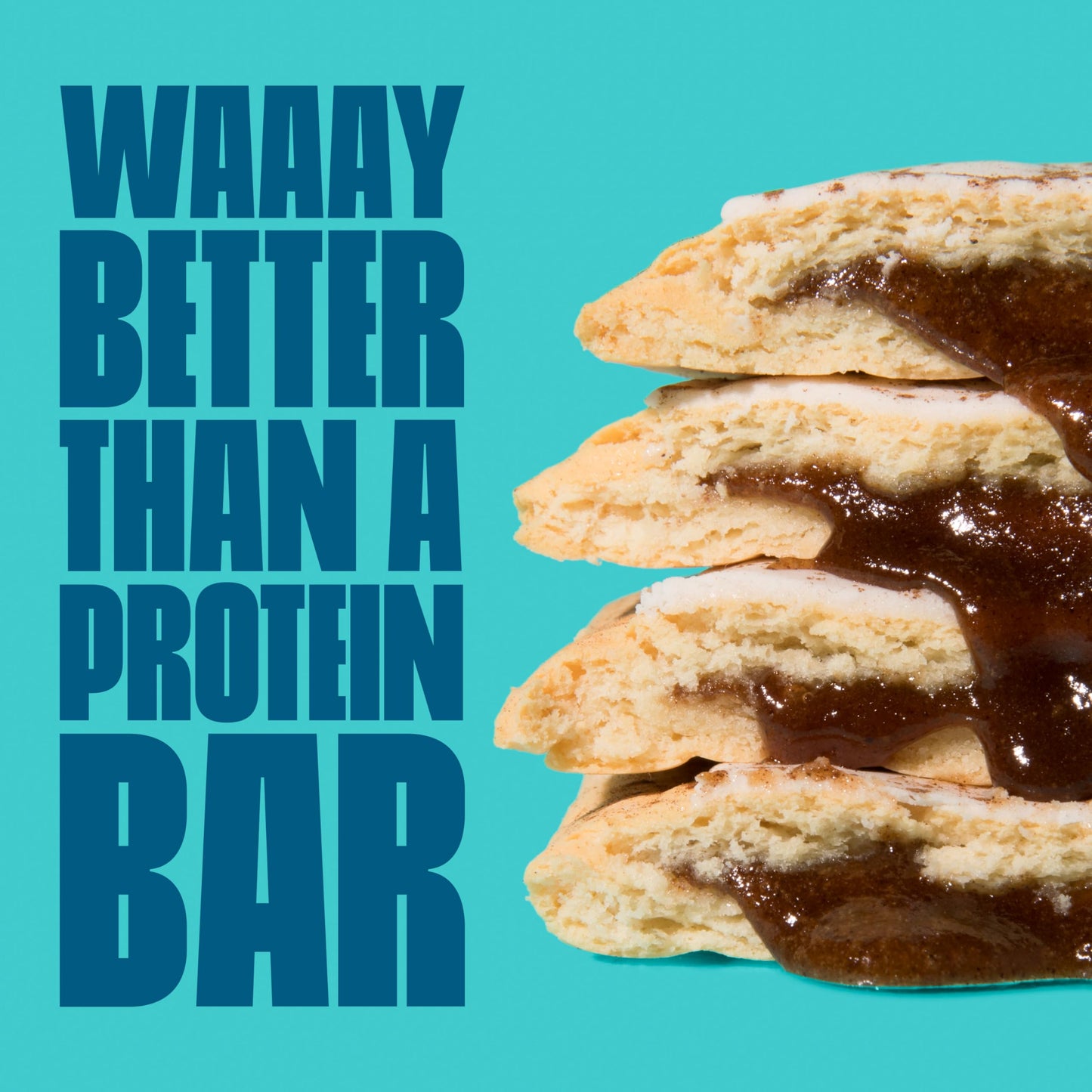 Legendary Foods 22g Protein Pastry+ Premium Low Carb Meal Replacement Bar - Low Glycemic, Gluten Free Protien Snacks - Healthy Keto Snack Box, 8x Zero Sugar Energy Bars - Bariatric Diabetic Friendly