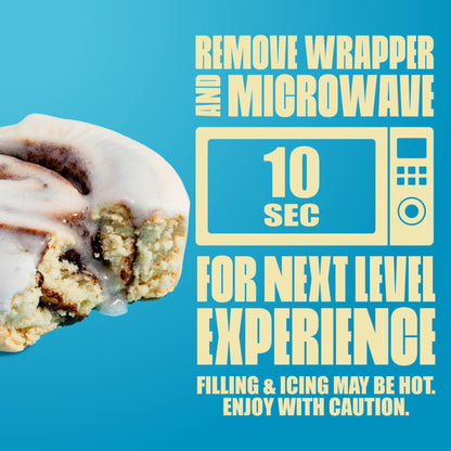 Legendary Foods 22g Protein Cinnamon Roll - Premium High Protien Bars, Low Carb Meal Replacement Snack, Low Glycemic Index, Gluten Free Snacks - Sweet Zero Sugar, Keto and Diabetic Friendly 10-Pack