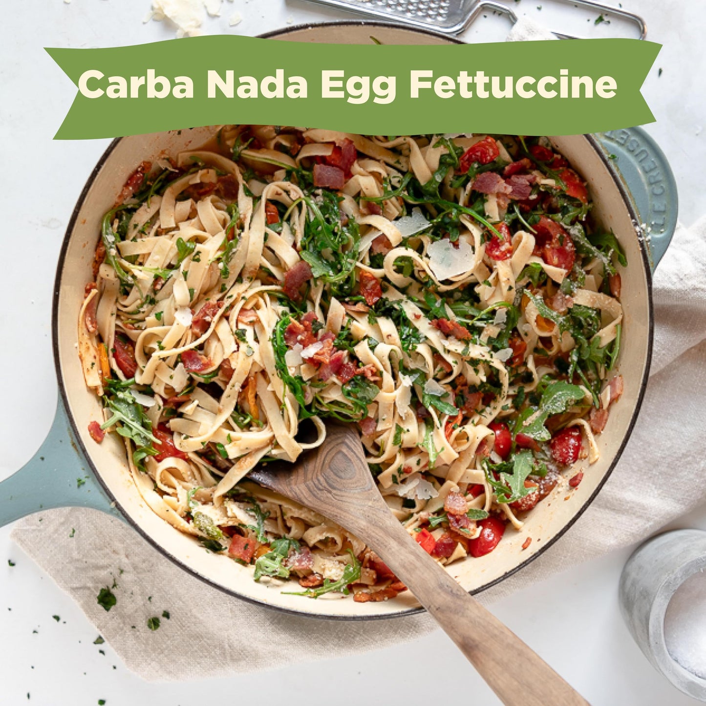 Al Dente Carba-Nada Variety Pack – Lower Carb, High Protein Pasta. Includes Egg Fettuccine & Roasted Garlic Fettuccine. Keto-Friendly, Artisanal, Non-GMO, Cage-Free Eggs, 10oz Bags (Pack of 2).
